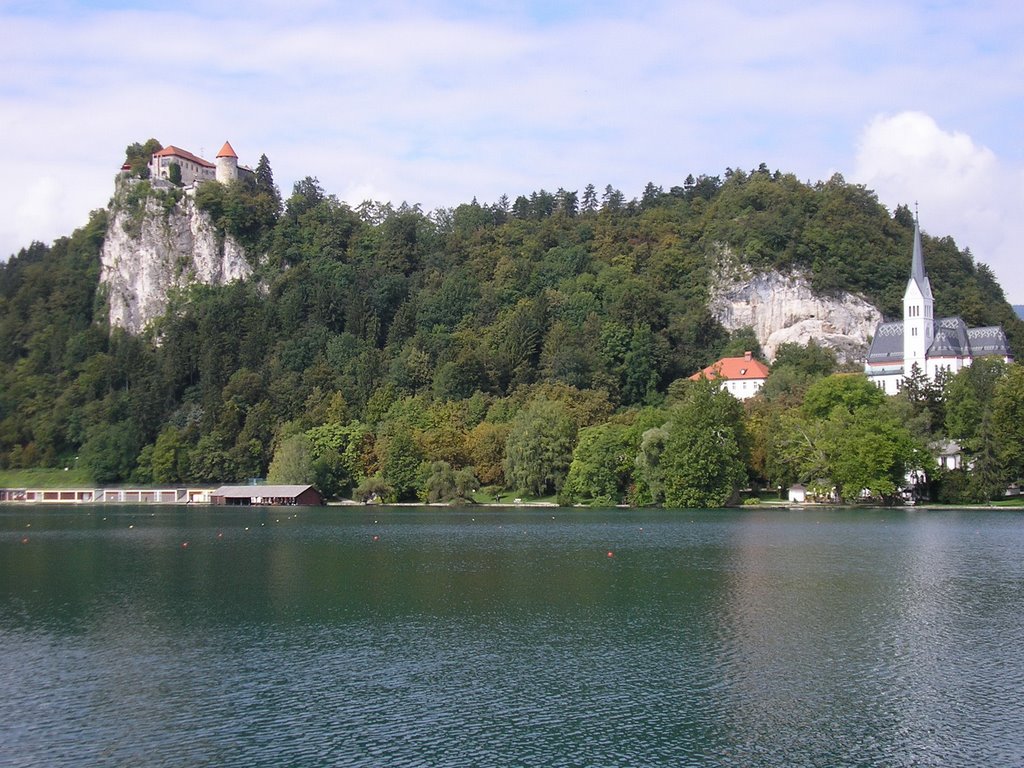 Bled Lake, Slovenia by Moshe Shaharur