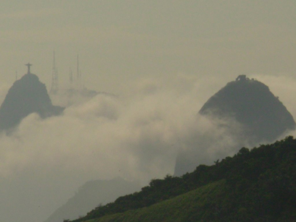 Pão de Açucar e Cristo Redentor by Fernando Novaes