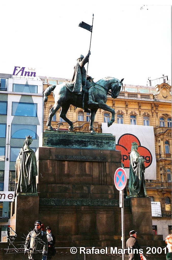 St Wenceslas at Václasvské Namésti (2001) by Rafael Martins