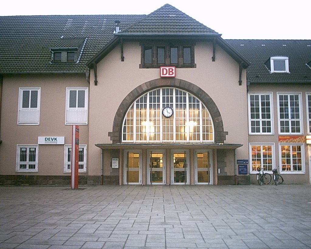 Main Station Haltern am See (NRW) by timmijimmi