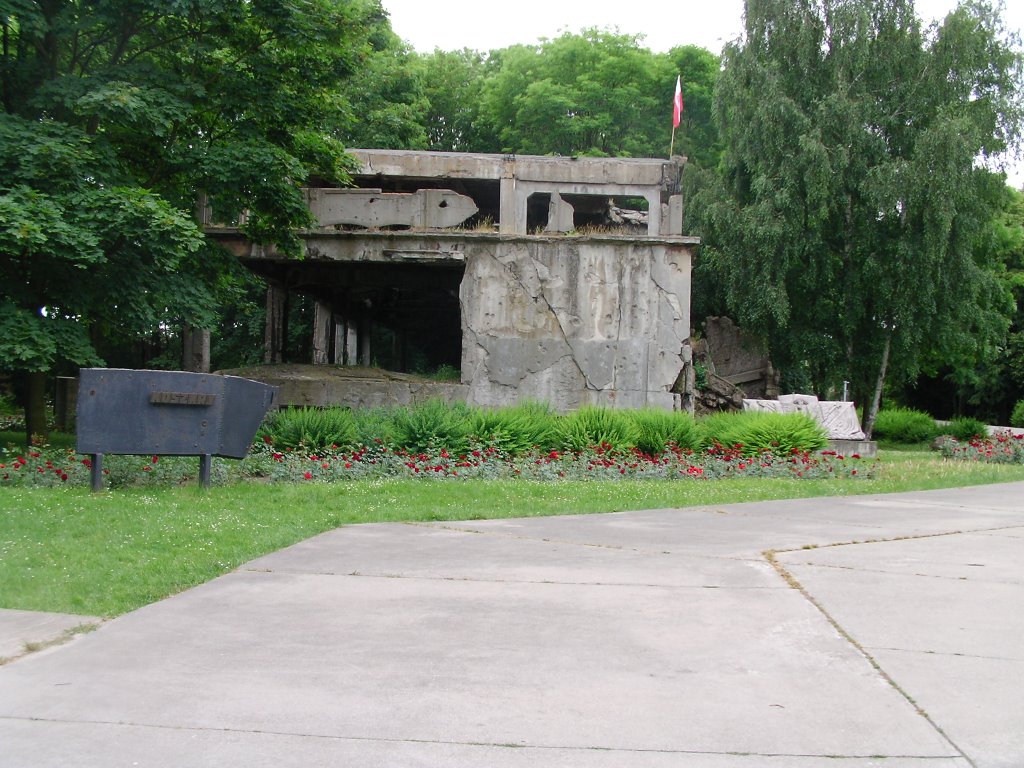 Koszar Ruins, Westerplatte, Gdansk, Poland by MelMateo