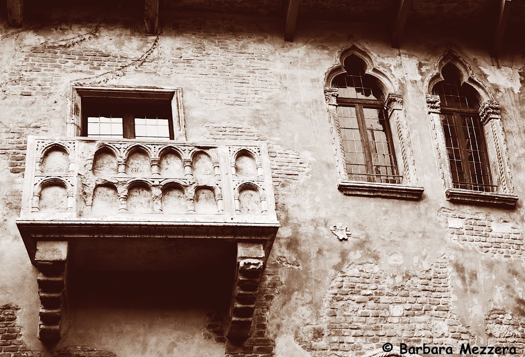 Verona, balcone di Giulietta (maggio 2012) by Barbara-LAKE-