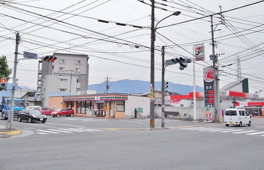 福岡県道112号大野城まどかぴあ前交差点 Onojo Madokapia Intersection by titanium22