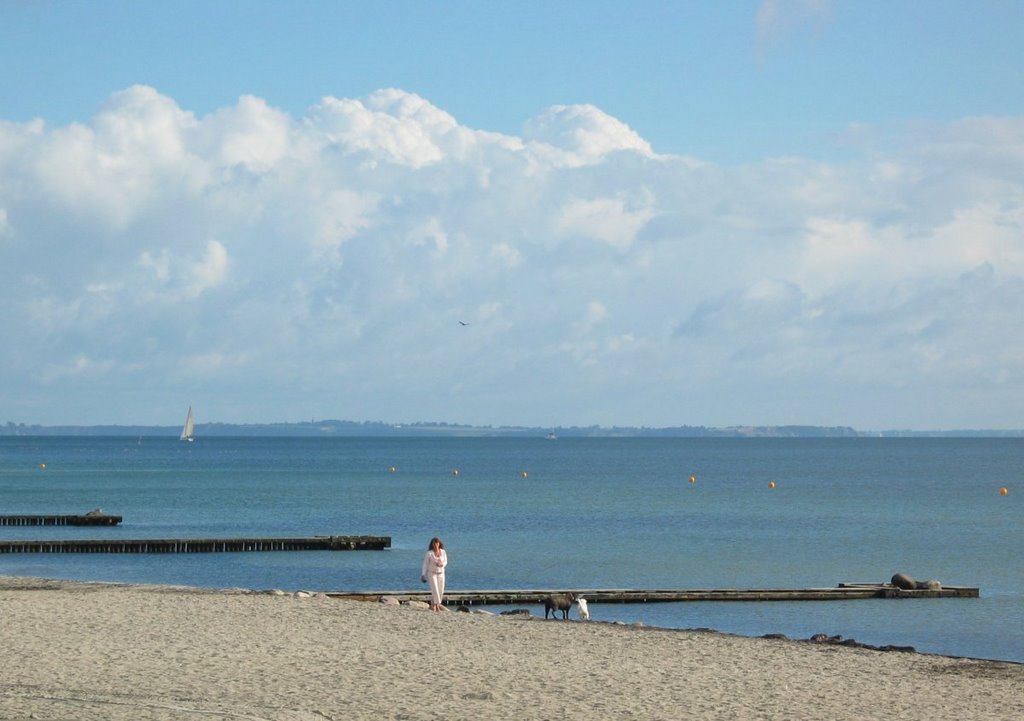 Udsigt fra Bellevue Strand mod Hven by Hans Jørn Storgaard …