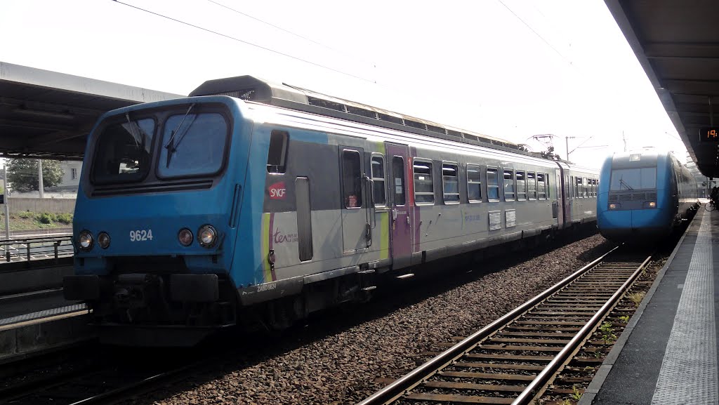 Les TER à Angers, gare Saint Laud by Eugene68