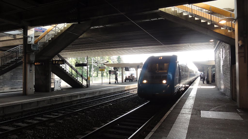 Le TER à Angers, gare Saint Laud by Eugene68