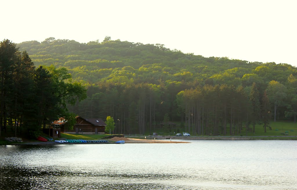 Parker Dam Beach by jacrabit