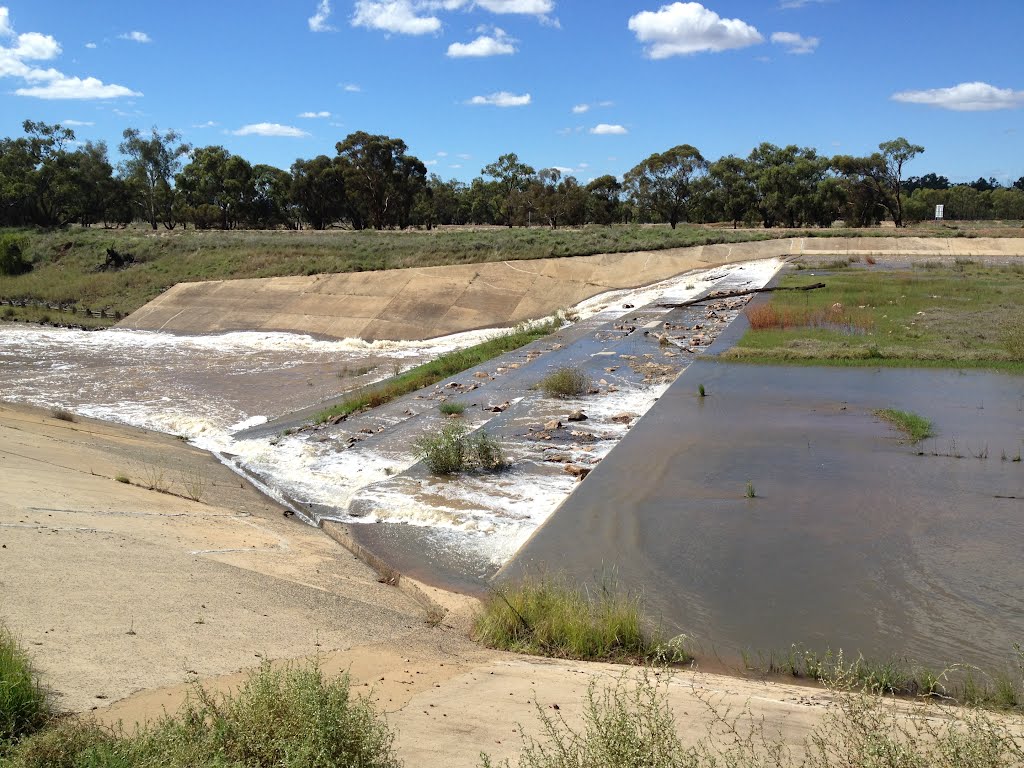 Lake Brewster Weir NSW by Dr Muhammad J  Siddiqi