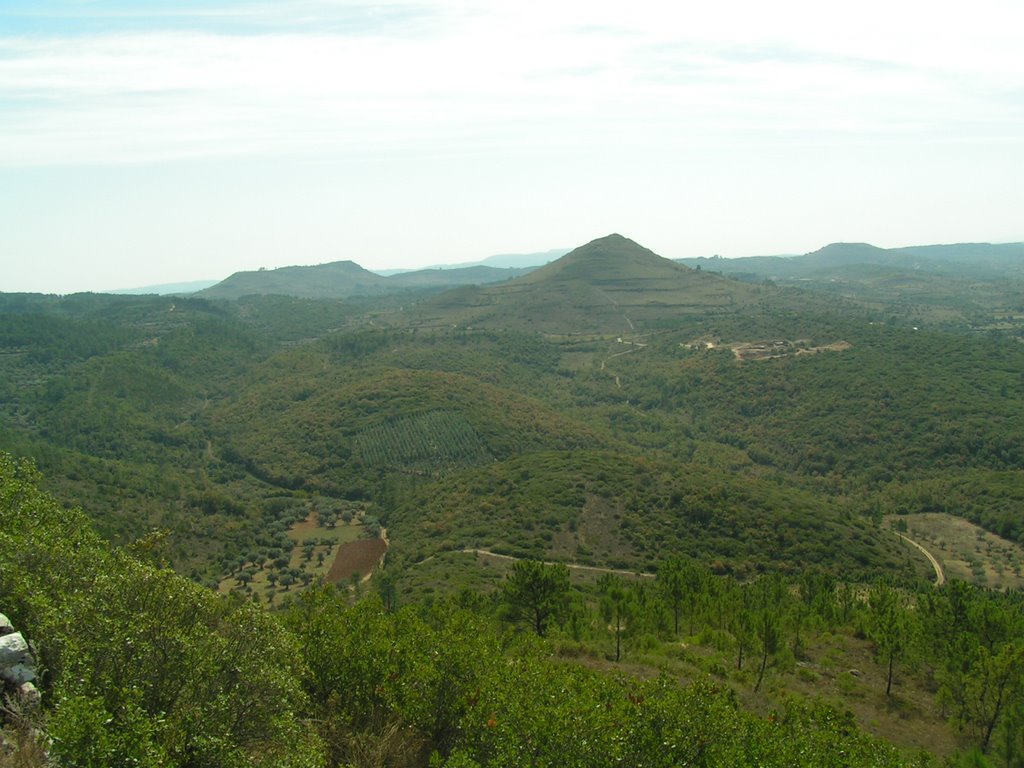 Monte Jerumelo visto do Castelo do Rabaçal by Leandro Rolim