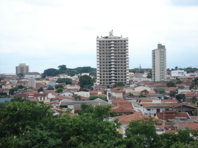 Centro visto do bairro do Cristo by LPSLPS