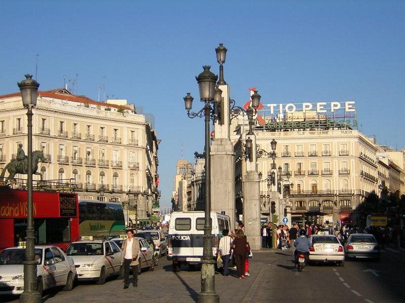 Madrid, Puerta del Sol by Giuseppe Faggioni