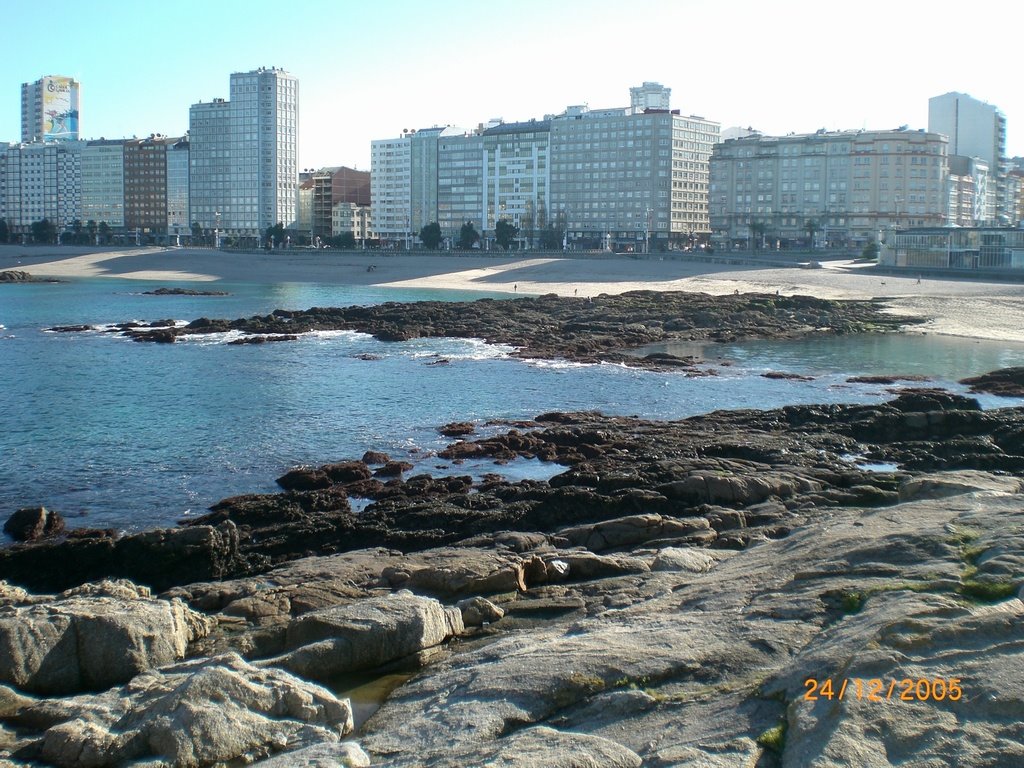 A Coruña (Playa de Riazor) by Luigi Donna