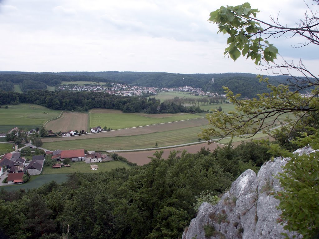 Aussicht von der Oberlandwand by chalkviech