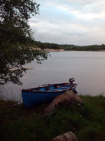 Boat at Lough Conn by ppjordan