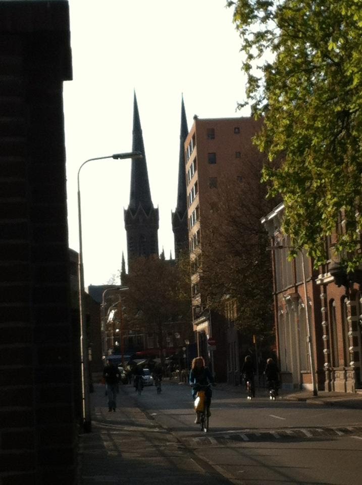 View from St. Josephstraat, Tilburg, Netherlands by speakingintongues