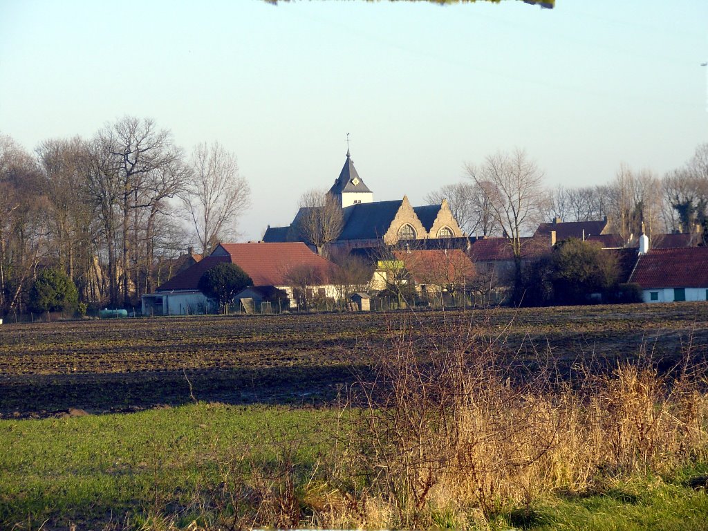 Het vreedzame dorp Beauvoorde - Peacefull village Beauvoorde by johandegrieck