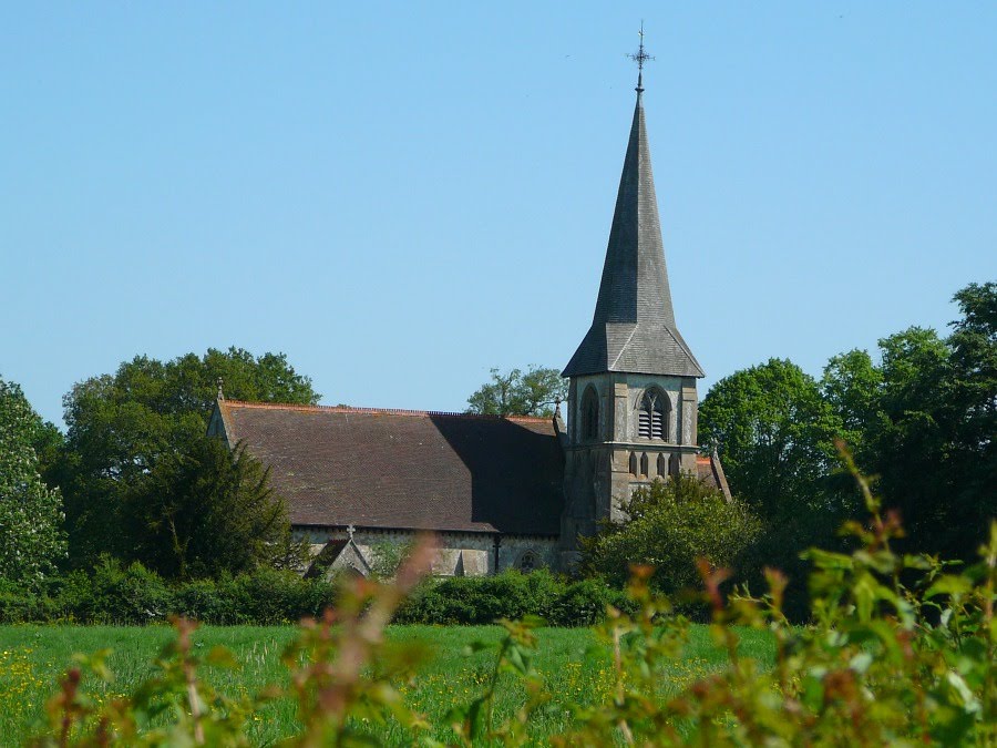 Church at Greatham by fencer_js@yahoo.com