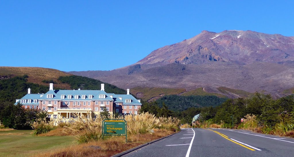 Chateau in Summer.. Tongariro National Park..NZ by nopo