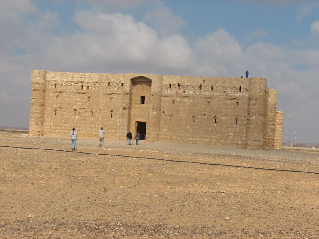 Qasr Harana, Desert Castle 4, Jordan by Kobi Zilberstein