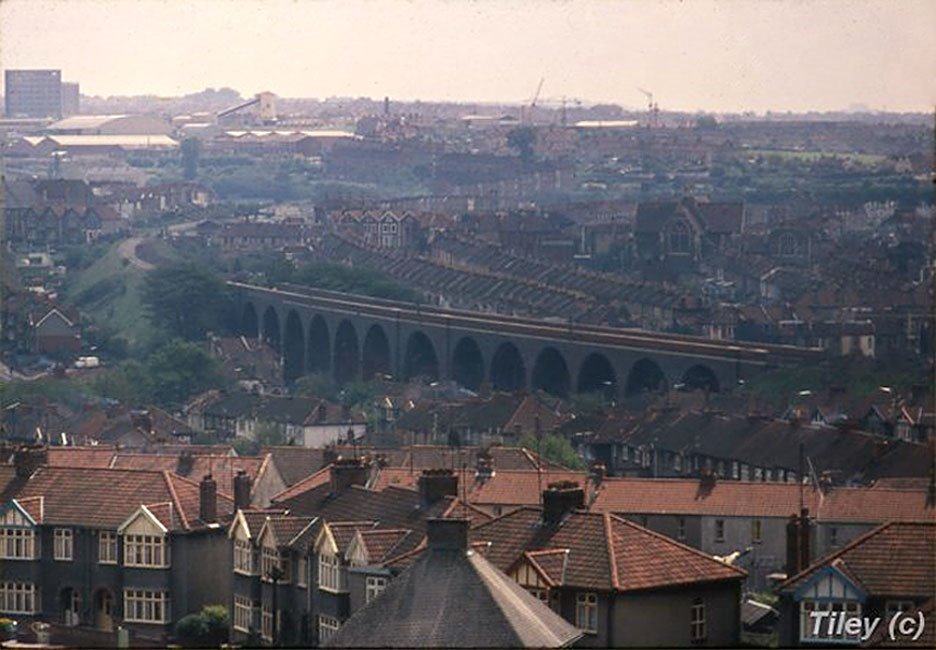 Bygone Bristol - 13 Arches over Muller Road and Stapleton Road before the M32 by Guapito1973