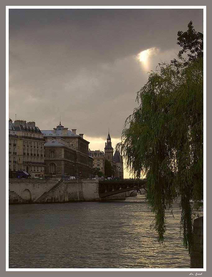 Pont d'Arcole by Fred Lukich