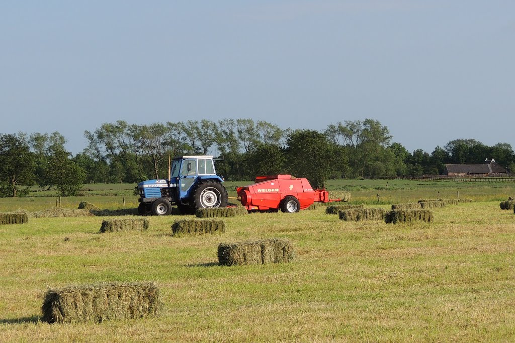 De Hooipers doet zijn werk en maakt pakjes.(BB) by Bayke de Vries