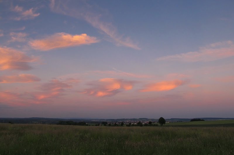 Abendstimmung am Flugplatz Lützellinden by Michael Friedchen