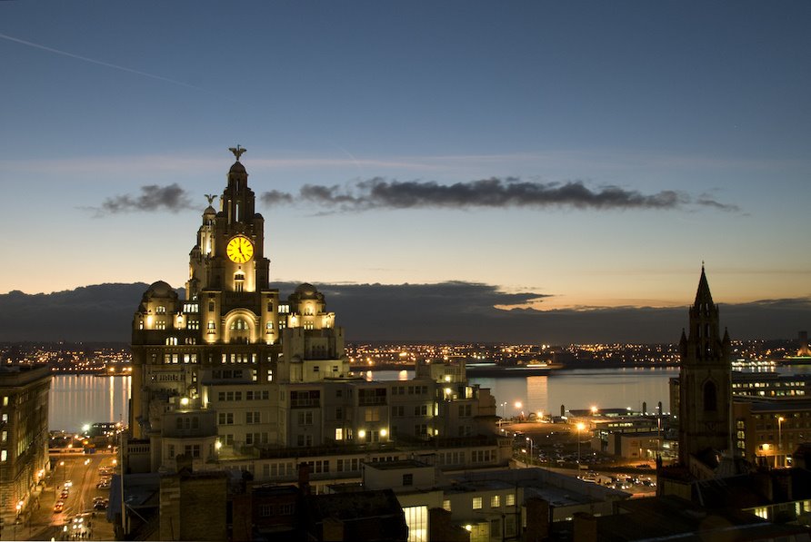 Liverpool Sunset by scouserdave