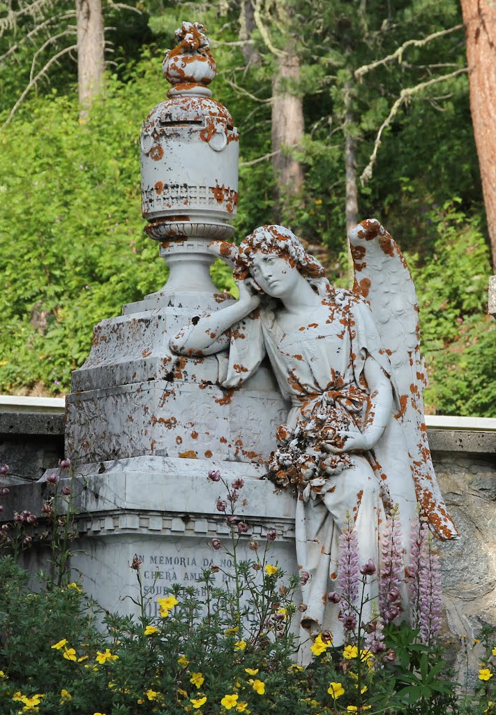 Kerkhof/Friedhof Santa Maria, Pontresina by Margaritha