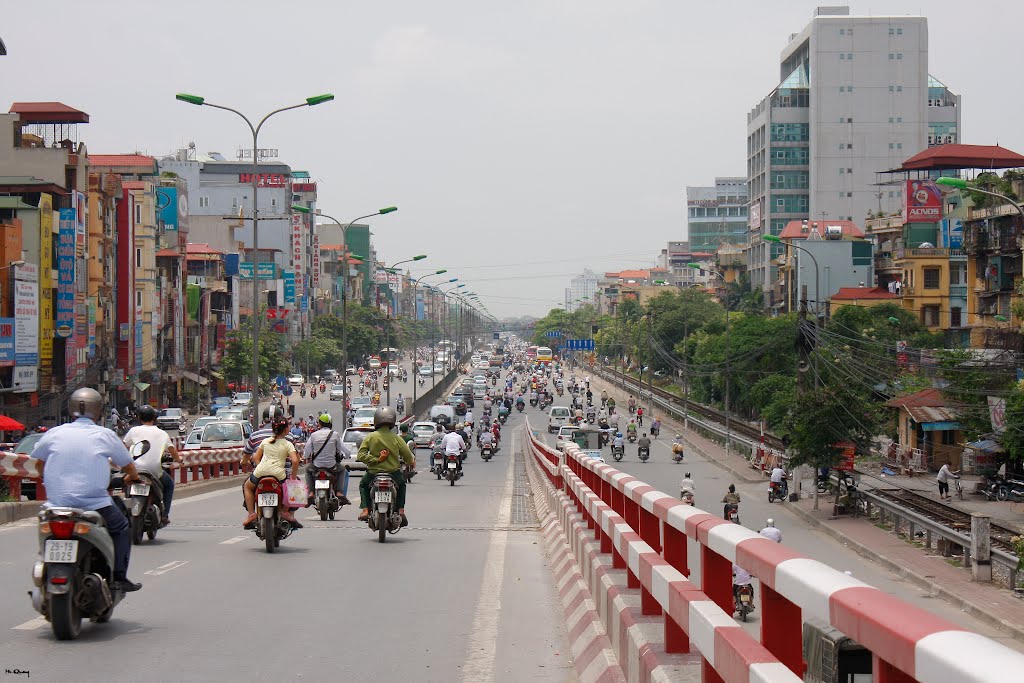 Giai Phong road ( liberation road ) by Mr.Quang