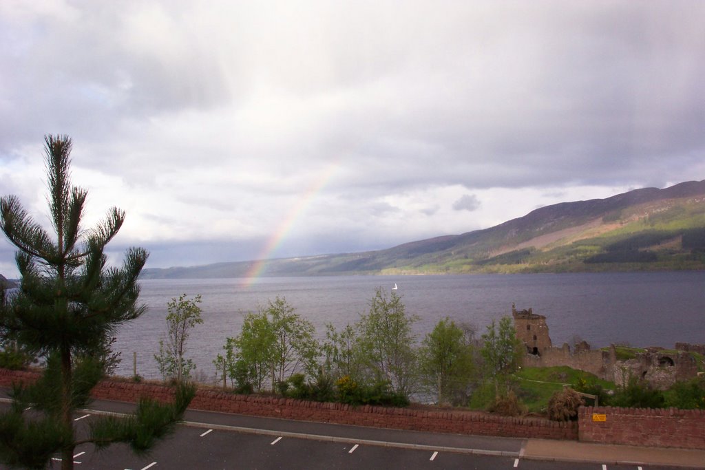 Urquhart Castle - Loch Ness - 1 by H T W Gay