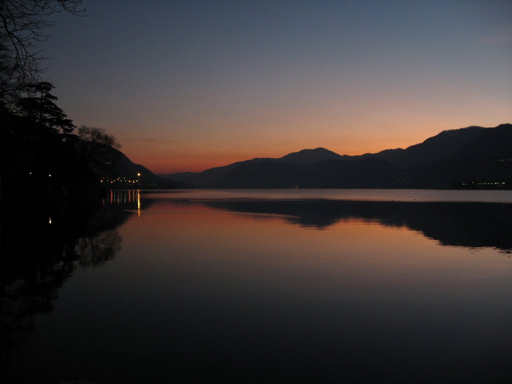 Tramonto Lago d'Orta by Dacquino Daniele