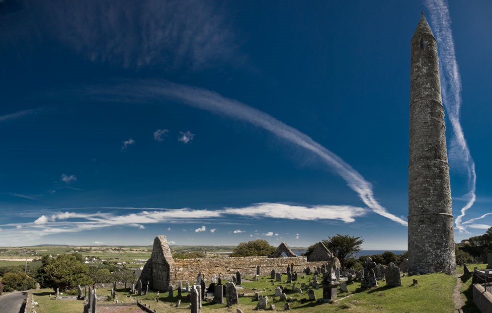 Ardmore Church & Tower by Christopher Phillips