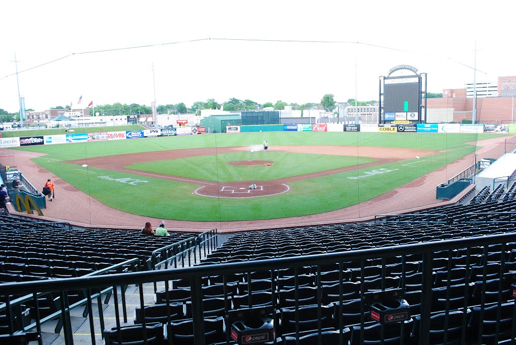 Greensboro Grasshoppers - New Bridge Bank Park by the baseball traveler