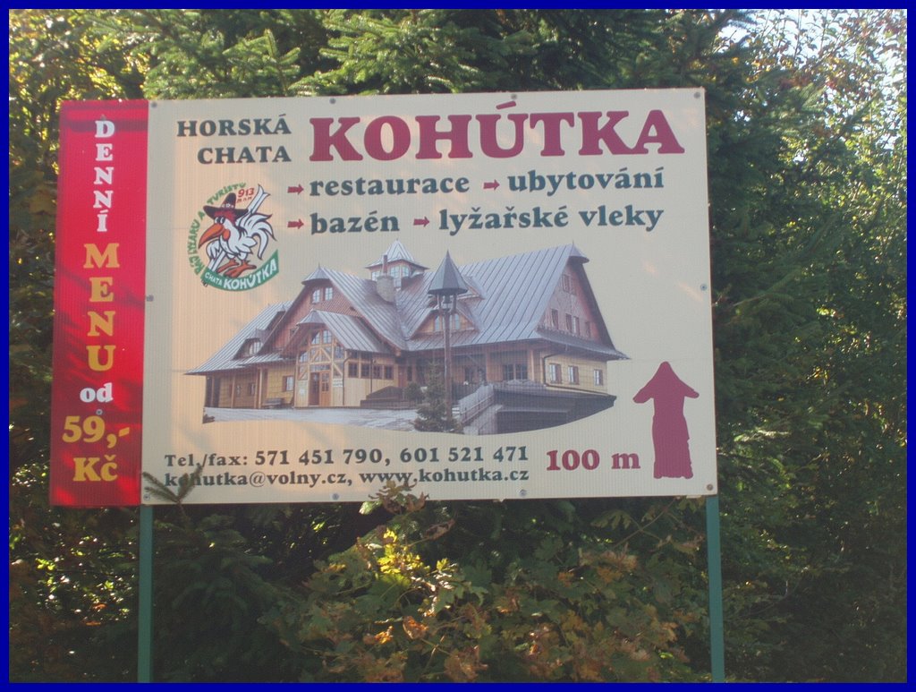 Kohútka -info by Zdeněk Friedel