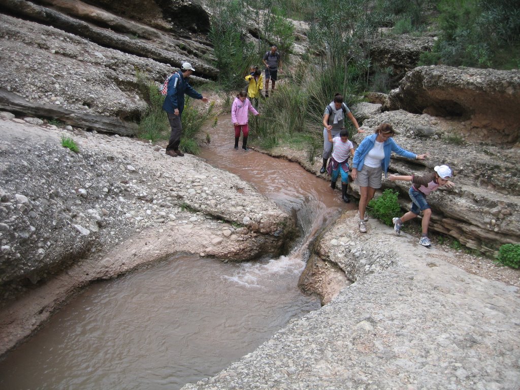 En el cauce del río Chícamo. Abanilla by Jesus Franco Gomez