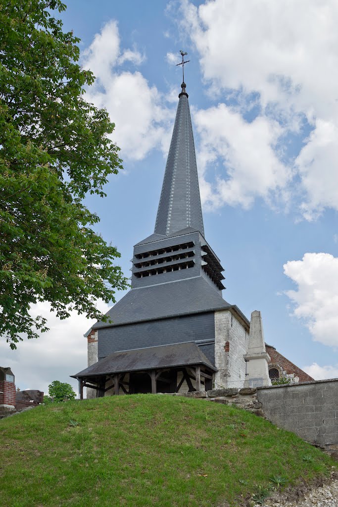 L'église de La Hérelle by Berpiet