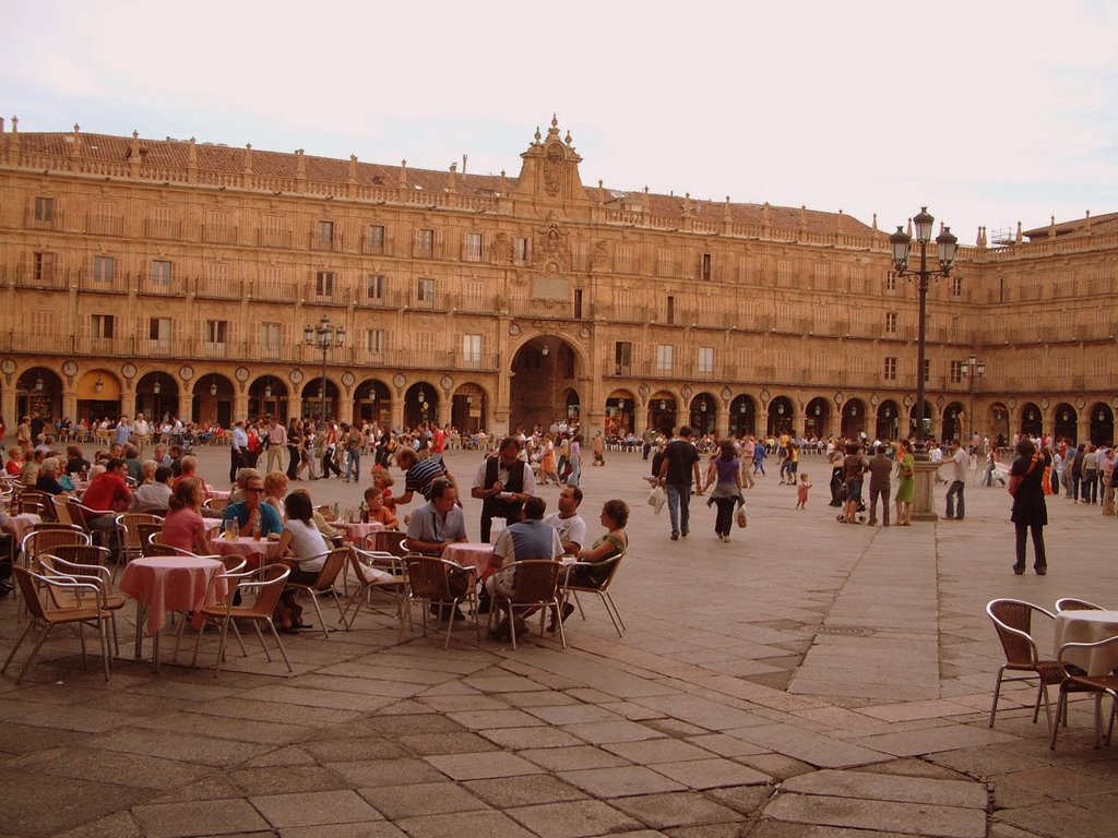 Plaza Mayor, Salamanca by Catrinus van der Leest