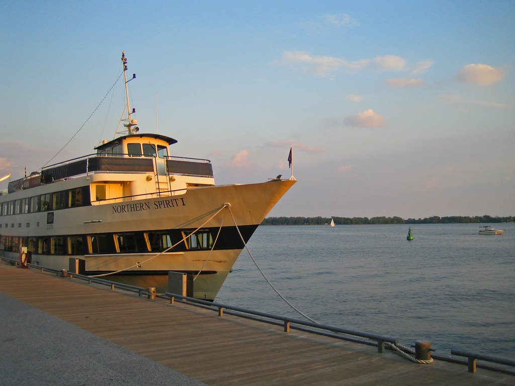 Dinner Cruise Ship on Lake Ontario by Nikbrovnik