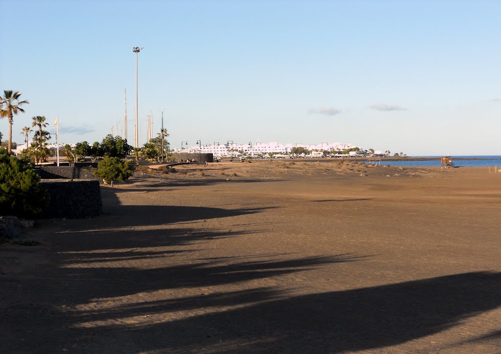 Evening at The Beach Playa de Los Pocillos,Lanzarote by top spotter