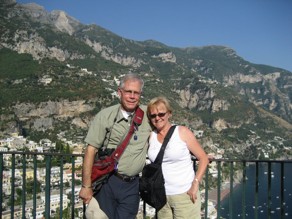 Overlooking Positano by dallasr