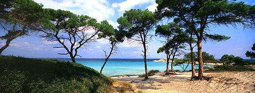 Sithonia Beach Panorama by Andreas Minich