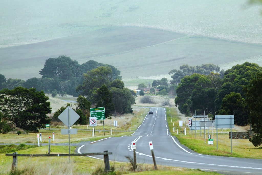 North along Sunraysia Hwy by Whroo70