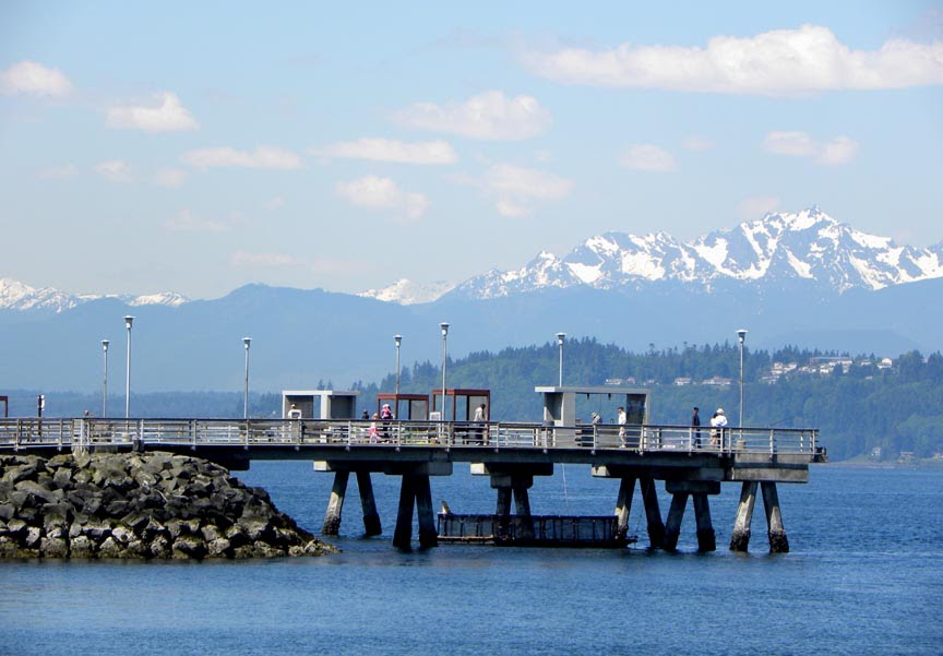 Edmonds Fishing Pier by Todd Stahlecker