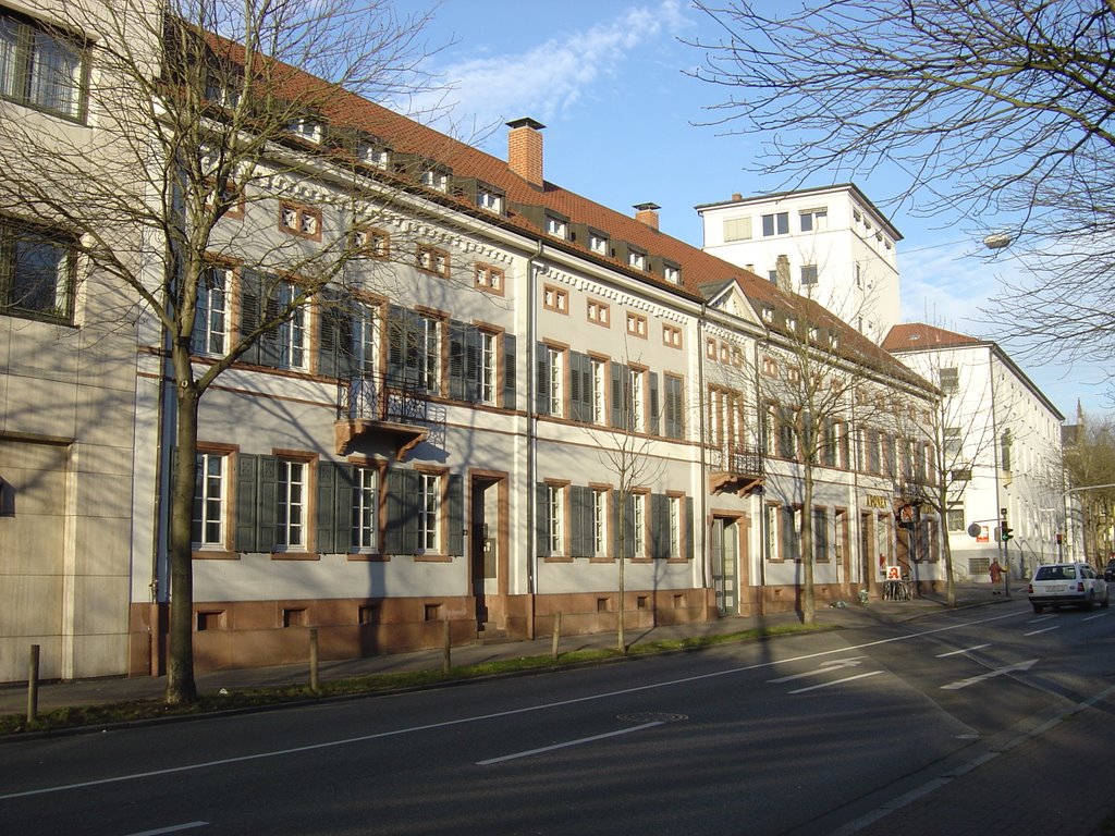 Speyer, Bahnhofstraße, sogen. Zinshof von F.Ziegenhain by Hermann Hauber