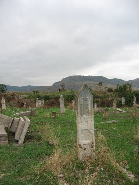 ancient persian cemetery ruined by azerbaijanian barbarians during war, Karabagh by igityan