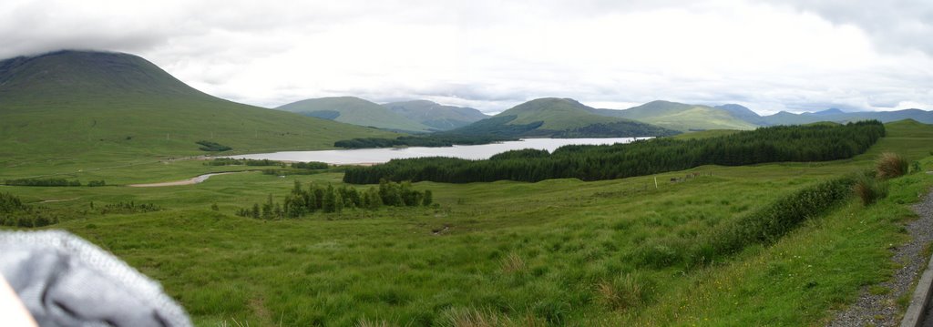 Panorâmica sobre o Glencoe, Escócia by 8centista