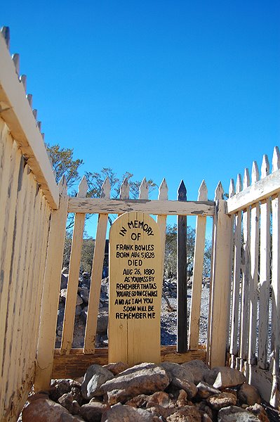 Tombstone, AZ - Boot Hill - Western wisdom by Nicolas Albin