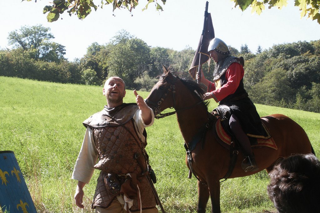 L'entraînement du chevalier Ulrich du Crest by CdG_OLG