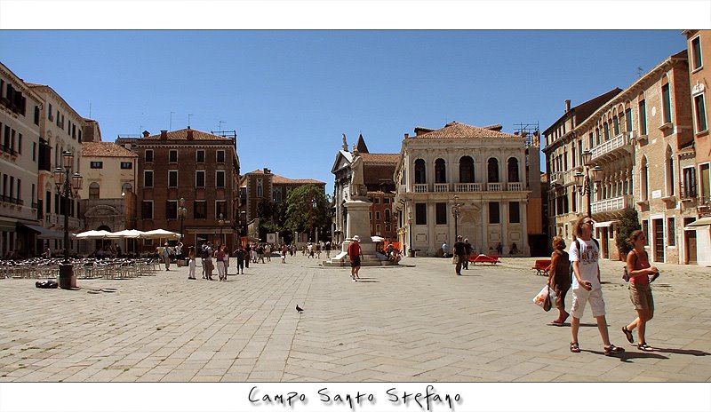 Campo Santo Stefano, Venice by pappa74